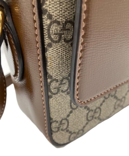 GUCCI（グッチ）GUCCI (グッチ) グッチ ホースビット 1955 スモール カメラバッグ ベージュ サイズ:スモールの古着・服飾アイテム