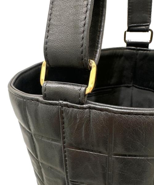 CHANEL（シャネル）CHANEL (シャネル) チョコバー ワンショルダーバッグ ブラック サイズ:-の古着・服飾アイテム