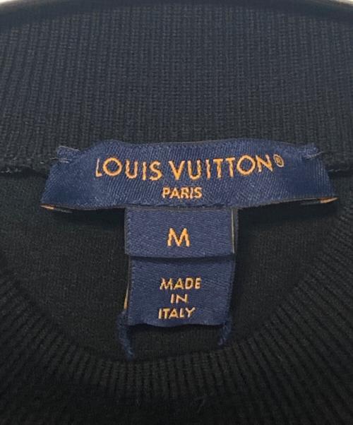 LOUIS VUITTON（ルイ ヴィトン）LOUIS VUITTON (ルイ ヴィトン) モノグラムロゴスウェットシャツ ブラック サイズ:Mの古着・服飾アイテム