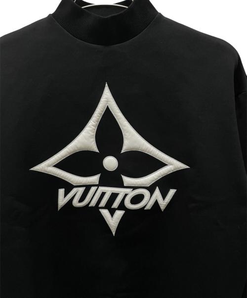 LOUIS VUITTON（ルイ ヴィトン）LOUIS VUITTON (ルイ ヴィトン) モノグラムロゴスウェットシャツ ブラック サイズ:Mの古着・服飾アイテム