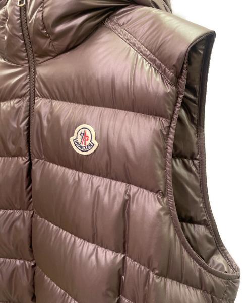 MONCLER（モンクレール）MONCLER (モンクレール) BARANT/ダウンベスト ブラウン サイズ:3の古着・服飾アイテム