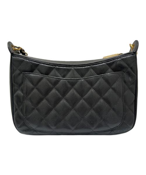 CHANEL（シャネル）CHANEL (シャネル) チェーンワンショルダーバッグ ブラック サイズ:28の古着・服飾アイテム