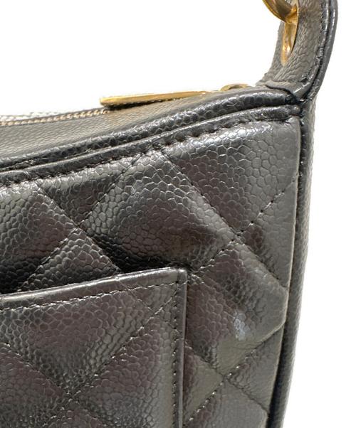 CHANEL（シャネル）CHANEL (シャネル) チェーンワンショルダーバッグ ブラック サイズ:28の古着・服飾アイテム