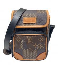 LOUIS VUITTON（ルイ ヴィトン）の古着「ダミエ ジャイアント アマゾン・メッセンジャー ショルダーバッグ/×NIGO」
