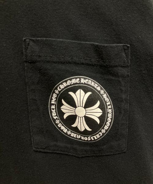 CHROME HEARTS（クロムハーツ）CHROME HEARTS (クロムハーツ) CHプラス サークルロゴ ロングスリーブカットソー ブラック サイズ:XLの古着・服飾アイテム