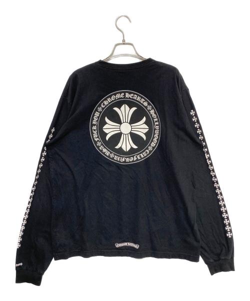 CHROME HEARTS（クロムハーツ）CHROME HEARTS (クロムハーツ) CHプラスロングスリーブTシャツ ブラック サイズ:XLの古着・服飾アイテム
