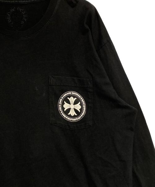 CHROME HEARTS（クロムハーツ）CHROME HEARTS (クロムハーツ) CHプラスロングスリーブTシャツ ブラック サイズ:XLの古着・服飾アイテム