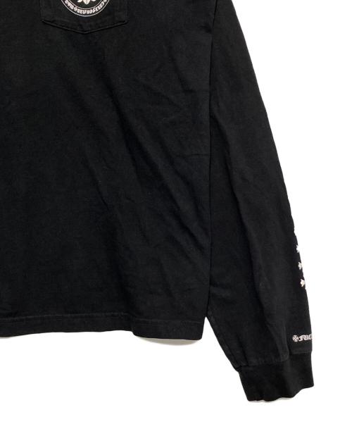 CHROME HEARTS（クロムハーツ）CHROME HEARTS (クロムハーツ) CHプラスロングスリーブTシャツ ブラック サイズ:XLの古着・服飾アイテム
