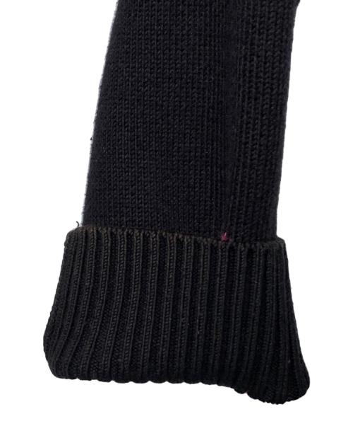 BALENCIAGA（バレンシアガ）BALENCIAGA (バレンシアガ) オールオーバーロゴニット ブラック×ピンク サイズ:Sの古着・服飾アイテム