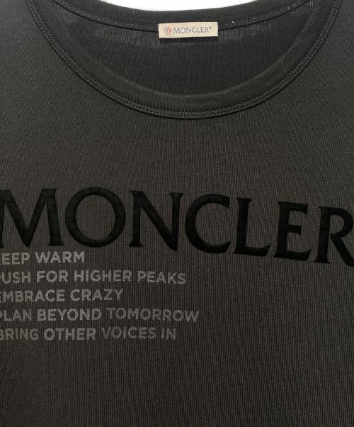 MONCLER（モンクレール）MONCLER (モンクレール) MAGLIA T-SHIRT ブラック サイズ:XLの古着・服飾アイテム