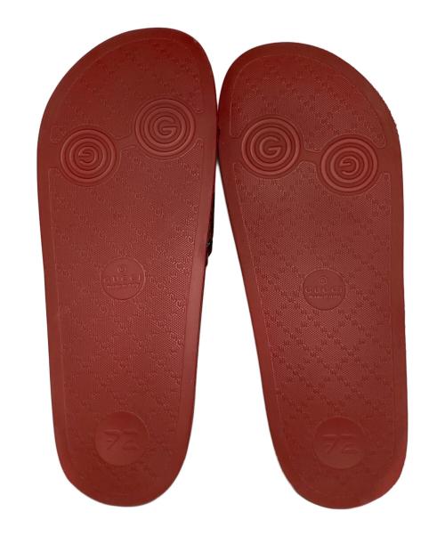 GUCCI（グッチ）GUCCI (グッチ) ドラえもん (ドラエモン) GGスプリームサンダル ブラウン サイズ:10の古着・服飾アイテム