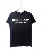 BURBERRYバーバリー）の古着「ロゴTシャツ」｜ブラック