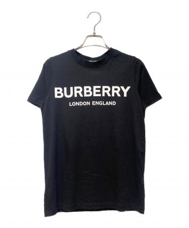 中古・古着通販】BURBERRY (バーバリー) ロゴTシャツ ブラック サイズ