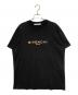 GIVENCHY（ジバンシィ）の古着「ロゴTシャツ」｜ブラック