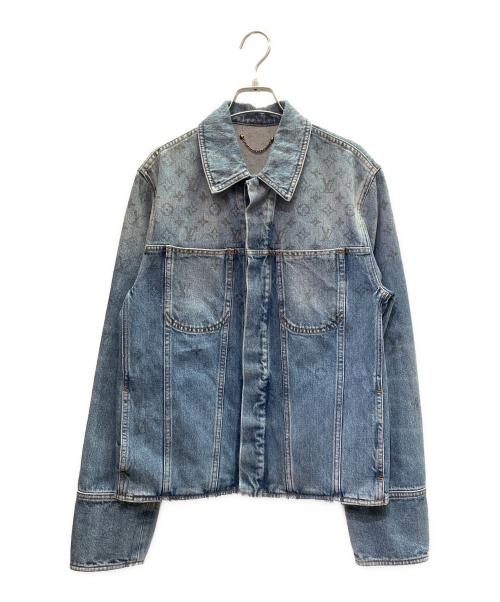 LOUIS VUITTON（ルイ ヴィトン）LOUIS VUITTON (ルイ ヴィトン) モノグラムデニムジャケット インディゴ サイズ:44の古着・服飾アイテム