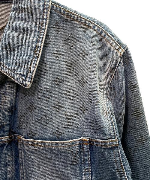 LOUIS VUITTON（ルイ ヴィトン）LOUIS VUITTON (ルイ ヴィトン) モノグラムデニムジャケット インディゴ サイズ:44の古着・服飾アイテム