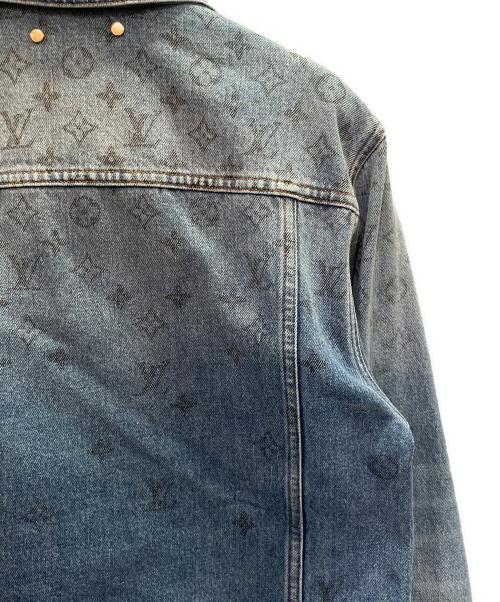 LOUIS VUITTON（ルイ ヴィトン）LOUIS VUITTON (ルイ ヴィトン) モノグラムデニムジャケット インディゴ サイズ:44の古着・服飾アイテム