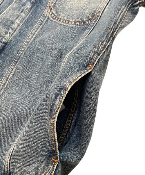 LOUIS VUITTON（ルイ ヴィトン）LOUIS VUITTON (ルイ ヴィトン) モノグラムデニムジャケット インディゴ サイズ:44の古着・服飾アイテム