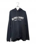BURBERRYバーバリー）の古着「ロゴパーカー」｜ブラック