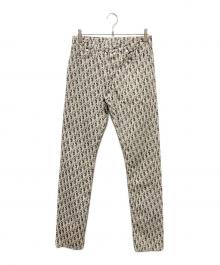 DIOR HOMME（ディオール オム）の古着「DIOR HOMME 21SS オブリーク デニム パンツ」｜グレー