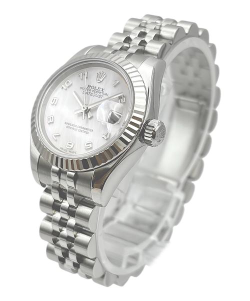 ROLEX（ロレックス）ROLEX (ロレックス) Datejust 26 デイトジャスト Ref.179174NA シェル文字盤 シェル文字盤 サイズ:26.0mm/14.0cmの古着・服飾アイテム