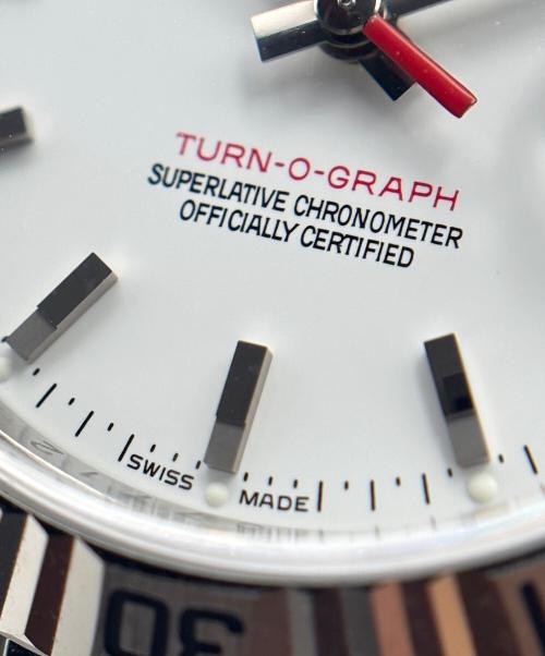 ROLEX（ロレックス）ROLEX (ロレックス) Datejust Turn-O-Graph デイトジャストターノグラフ Ref:116264 36mm 白文字盤 サイズ:36mm/18.0cmの古着・服飾アイテム