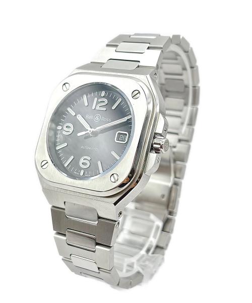 BELL&ROSS（ベルアンドロス）BELL&ROSS (ベルアンドロス) BR05 Black Steel BR05 ブラックスティール Ref:BR05 黒文字盤 サイズ:40mm/20cmの古着・服飾アイテム