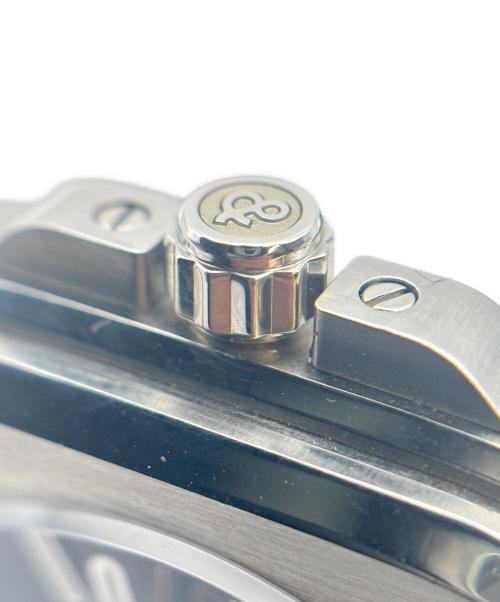 BELL&ROSS（ベルアンドロス）BELL&ROSS (ベルアンドロス) BR05 Black Steel BR05 ブラックスティール Ref:BR05 黒文字盤 サイズ:40mm/20cmの古着・服飾アイテム