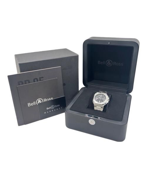 BELL&ROSS（ベルアンドロス）BELL&ROSS (ベルアンドロス) BR05 Black Steel BR05 ブラックスティール Ref:BR05 黒文字盤 サイズ:40mm/20cmの古着・服飾アイテム