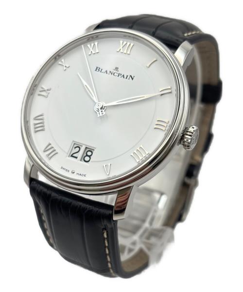 BLANCPAIN（ブランパン）BLANCPAIN (ブランパン) Villeret Grande Date ヴィルレ ラージデイト Ref:669-1127-55B 白文字盤 40mm サイズ:40mm/14～18cmの古着・服飾アイテム