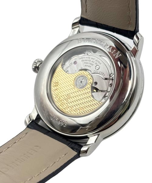 BLANCPAIN（ブランパン）BLANCPAIN (ブランパン) Villeret Grande Date ヴィルレ ラージデイト Ref:669-1127-55B 白文字盤 40mm サイズ:40mm/14～18cmの古着・服飾アイテム