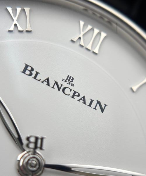 BLANCPAIN（ブランパン）BLANCPAIN (ブランパン) Villeret Grande Date ヴィルレ ラージデイト Ref:669-1127-55B 白文字盤 40mm サイズ:40mm/14～18cmの古着・服飾アイテム