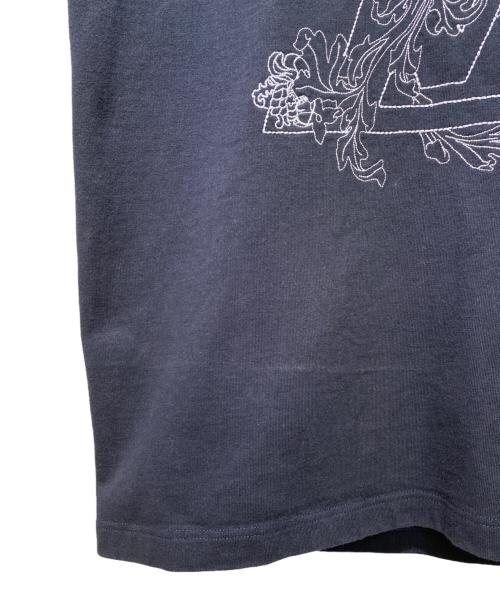 LOUIS VUITTON（ルイ ヴィトン）LOUIS VUITTON (ルイ ヴィトン) LVフラワーステッチTシャツ ネイビー サイズ:Sの古着・服飾アイテム