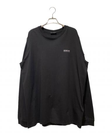 ｎ*ｎ様 【未使用級】最終値引済！！　MONCLER ロゴTシャツ　 希少XL 中古・古着通販】MONCLER (モンクレール) ロゴロングスリーブTシャツ