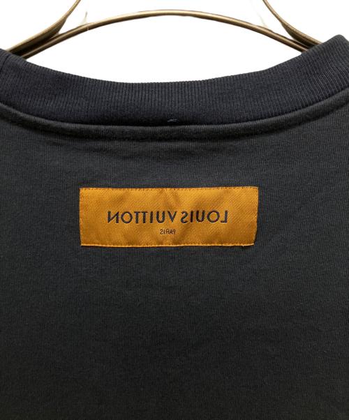 LOUIS VUITTON（ルイ ヴィトン）LOUIS VUITTON (ルイ ヴィトン) LVフラワーステッチTシャツ ネイビー サイズ: XSの古着・服飾アイテム