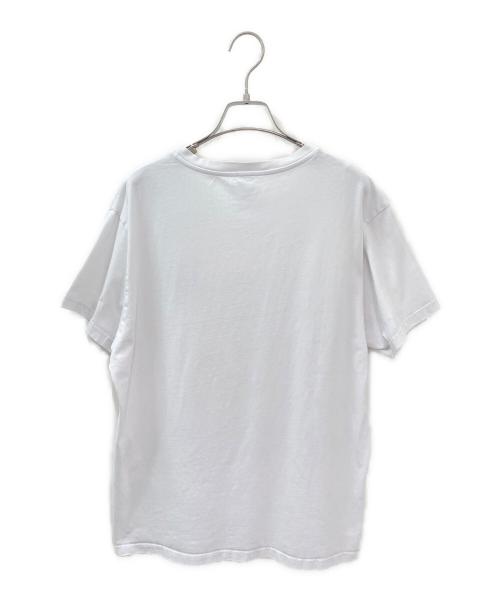 LOEWE（ロエベ）LOEWE (ロエベ) アナグラムコットンTシャツ ホワイト サイズ:Ⅼの古着・服飾アイテム