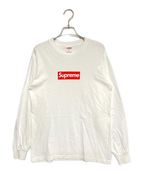 SUPREME（シュプリーム）SUPREME (シュプリーム) Box Logo L/S Tee ホワイト サイズ:Sの古着・服飾アイテム