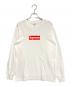 SUPREME（シュプリーム）の古着「Box Logo L/S Tee」｜ホワイト