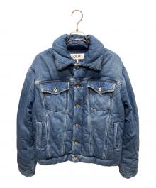 LOEWE（ロエベ）の古着「中綿デニムジャケット　H526Y50X09」