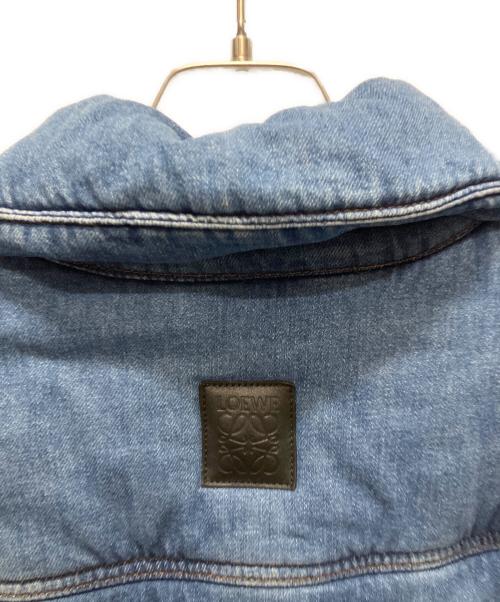 LOEWE（ロエベ）LOEWE (ロエベ) 中綿デニムジャケット　H526Y50X09 サイズ:46の古着・服飾アイテム