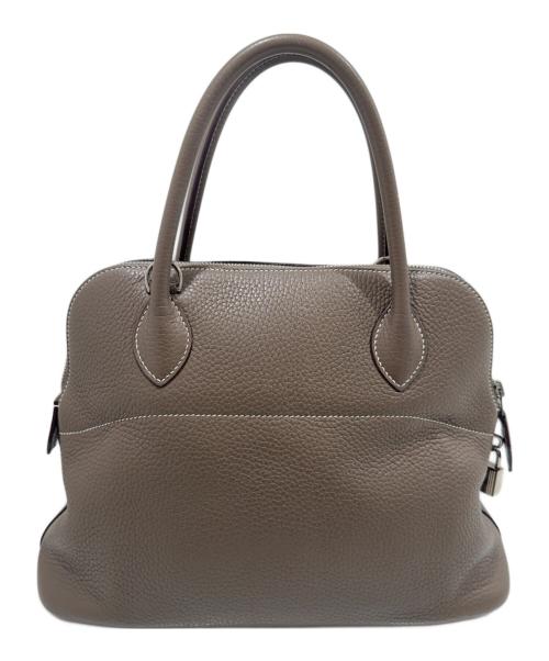 HERMES（エルメス）HERMES (エルメス) ボリード31/シルバー金具/エトゥープ/トリヨンクレマンス/T刻印 エトゥープ サイズ:31の古着・服飾アイテム