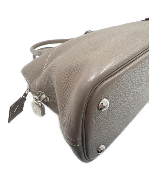 HERMES（エルメス）HERMES (エルメス) ボリード31/シルバー金具/エトゥープ/トリヨンクレマンス/T刻印 エトゥープ サイズ:31の古着・服飾アイテム