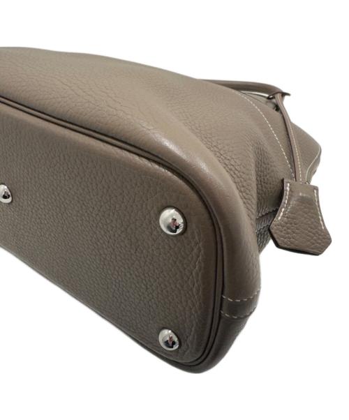 HERMES（エルメス）HERMES (エルメス) ボリード31/シルバー金具/エトゥープ/トリヨンクレマンス/T刻印 エトゥープ サイズ:31の古着・服飾アイテム