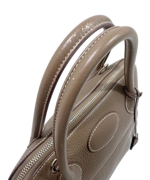 HERMES（エルメス）HERMES (エルメス) ボリード31/シルバー金具/エトゥープ/トリヨンクレマンス/T刻印 エトゥープ サイズ:31の古着・服飾アイテム