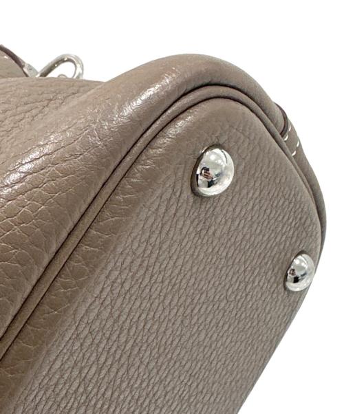HERMES（エルメス）HERMES (エルメス) ボリード31/シルバー金具/エトゥープ/トリヨンクレマンス/T刻印 エトゥープ サイズ:31の古着・服飾アイテム