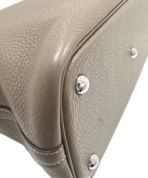 HERMES（エルメス）HERMES (エルメス) ボリード31/シルバー金具/エトゥープ/トリヨンクレマンス/T刻印 エトゥープ サイズ:31の古着・服飾アイテム