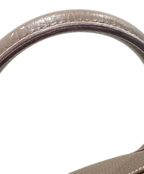 HERMES（エルメス）HERMES (エルメス) ボリード31/シルバー金具/エトゥープ/トリヨンクレマンス/T刻印 エトゥープ サイズ:31の古着・服飾アイテム