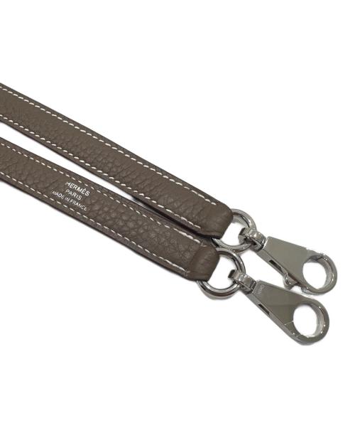 HERMES（エルメス）HERMES (エルメス) ボリード31/シルバー金具/エトゥープ/トリヨンクレマンス/T刻印 エトゥープ サイズ:31の古着・服飾アイテム