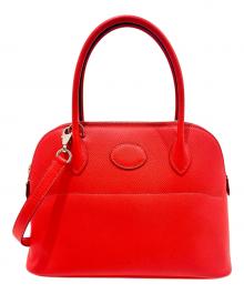 HERMES（エルメス）の古着「ボリード27/ローズジャイプール/シルバー金具/T刻印:2015年」｜ローズジャイプール