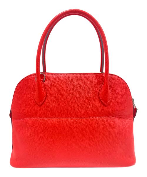 HERMES（エルメス）HERMES (エルメス) ボリード27/ローズジャイプール/シルバー金具/T刻印:2015年 ローズジャイプール サイズ:27の古着・服飾アイテム